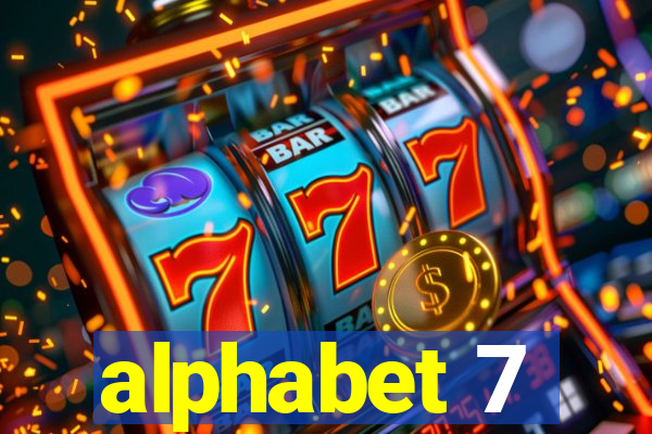 alphabet 7